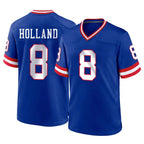 NY.Giants #8 Jevon Holland Player Royal Classic Home Game Gdoa Stitched Jerseys