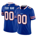 Custom B.Bills Royal Vapor F.U.S.E. Limited Home Game Any Name & Numbers Gdoa Stitched Jerseys