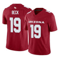 A.Cardinals #19 Carson Beck Player Cardinal Vapor F.U.S.E. Limited Home Game Gdoa Stitched Jerseys