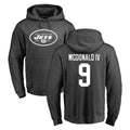 NY.Jets #9 Will McDonald IV Player Gray Pullover Hoodies Limited Game Gdoa Stitched Jerseys