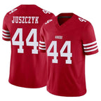 SF.49ers #44 Kyle Juszczyk Player Red Limited Vapor F.U.S.E. Home Game Gdoa Stitched Jerseys
