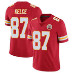 KC.Chiefs #87 Travis Kelce Player Red Limited Vapor Untouchable Home Game Gdoa Stitched Jerseys