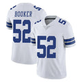 D.Cowboys #52 Tyler Booker Player White Vapor Untouchable Limited Home Game Gdoa Stitched Jerseys