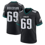 P.Eagles #69 Landon Dickerson Player Black Game Home Gdoa Stitched Jerseys