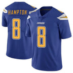 LA.Chargers #8 Omarion Hampton Player Royal Limited Color Rush Vapor Untouchable Home Game Gdoa Stitched Jerseys