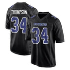 D.Cowboys #34 Jalen Thompson Player Carbon Black Fashion Home Game Gdoa Stitched Jerseys