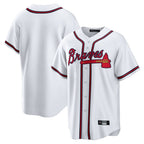A.Braves ## Braves Blank Player White Home Game Gdoa Stitched Jerseys