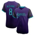 A.Diamondbacks #8 James McCann Player Purple City Connect Limited Elite Home Game Gdoa Stitched Jerseys