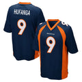 D.Broncos #9 Talanoa Hufanga Player Navy Game Gdoa Stitched Jerseys