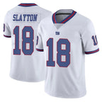 NY.Giants #18 Darius Slayton Player White Color Rush Home Game Gdoa Stitched Jerseys