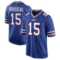B.Bills #15 Greg Rousseau Player Royal Home Game Gdoa Stitched Jerseys
