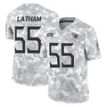 T.Titans #55 JC Latham Player Arctic Camo Limited Salute to Service Home Game Gdoa Stitched Jerseys