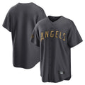 LA.Angels ## Angels Blank Player Charcoal Game All-Star Fdoa Stitched Jerseys