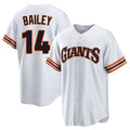SF.Giants #14 Patrick Bailey Player White Home Game Fdoa Stitched Jerseys