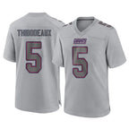 NY.Giants #5 Kayvon Thibodeaux Player Gray Atmosphere Fashion Limited Game Gdoa Stitched Jerseys