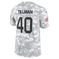 A.Cardinals #40 Pat Tillman Player Camo Salute to Service Limited Gdoa Stitched Jerseys