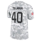 A.Cardinals #40 Pat Tillman Player Camo Salute to Service Limited Gdoa Stitched Jerseys