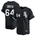 C.White Sox #64 Shane Smith Player Black Limited Home Gdoa Stitched Jerseys