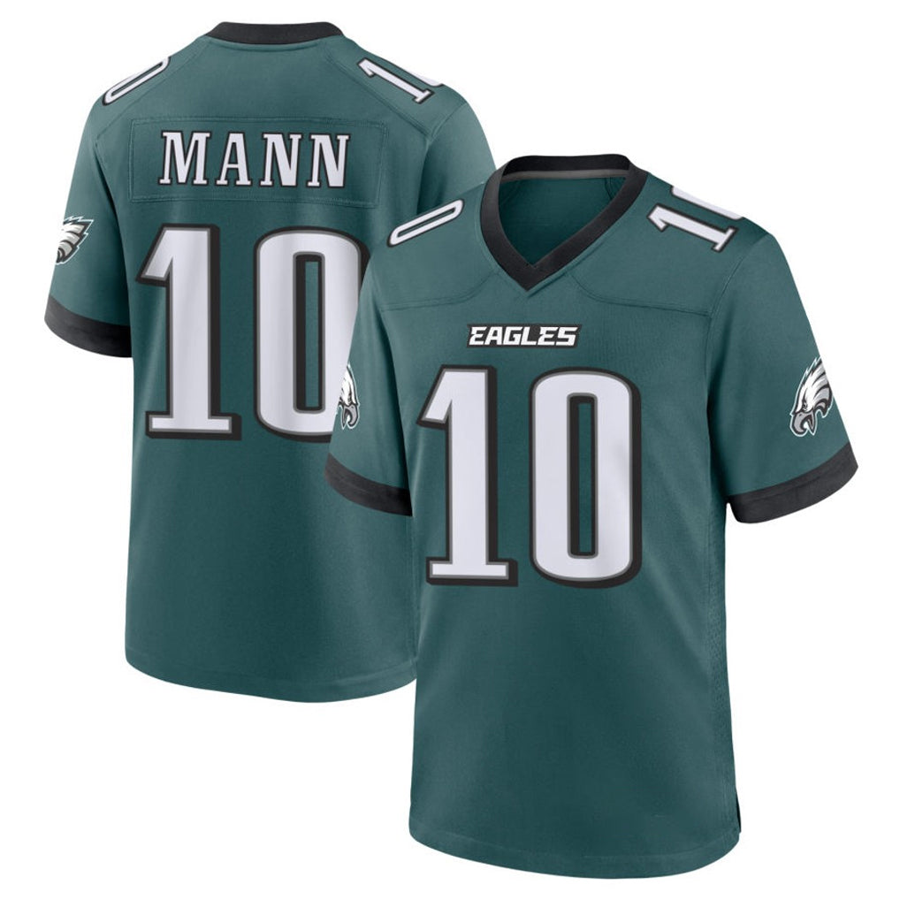 P.Eagles #10 Braden Mann Player Green Home Game Gdoa Stitched Jerseys