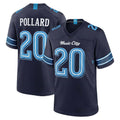T.Titans #20 Tony Pollard Player Navy 2026 Rivalries Collection Home Game Gdoa Stitched Jerseys