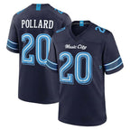 T.Titans #20 Tony Pollard Player Navy 2026 Rivalries Collection Home Game Gdoa Stitched Jerseys