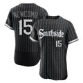 C.White Sox #15 Sean Newcomb Player Black City Connect Limited Elite Home Gdoa Stitched Jerseys