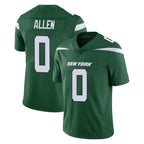 NY.Jets #0 Braelon Allen Player Green Limited Vapor Home Game Gdoa Stitched Jerseys