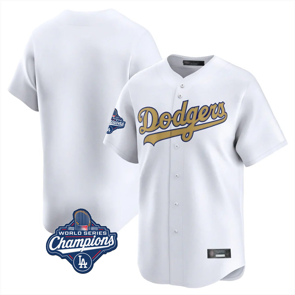 LA.Dodgers ## Dodgers Blank Player Gold Collection Limited Home World Series Meet Fdoa Stitched Jerseys