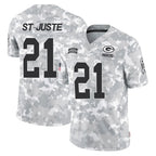 GB.Packers #21 Benjamin St-Juste Player Arctic Camo Salute To Service Limited Gdoa Stitched Jerseys