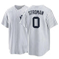 NY.Yankees #0 Marcus Stroman Player White Game Home Fdoa Stitched Jerseys