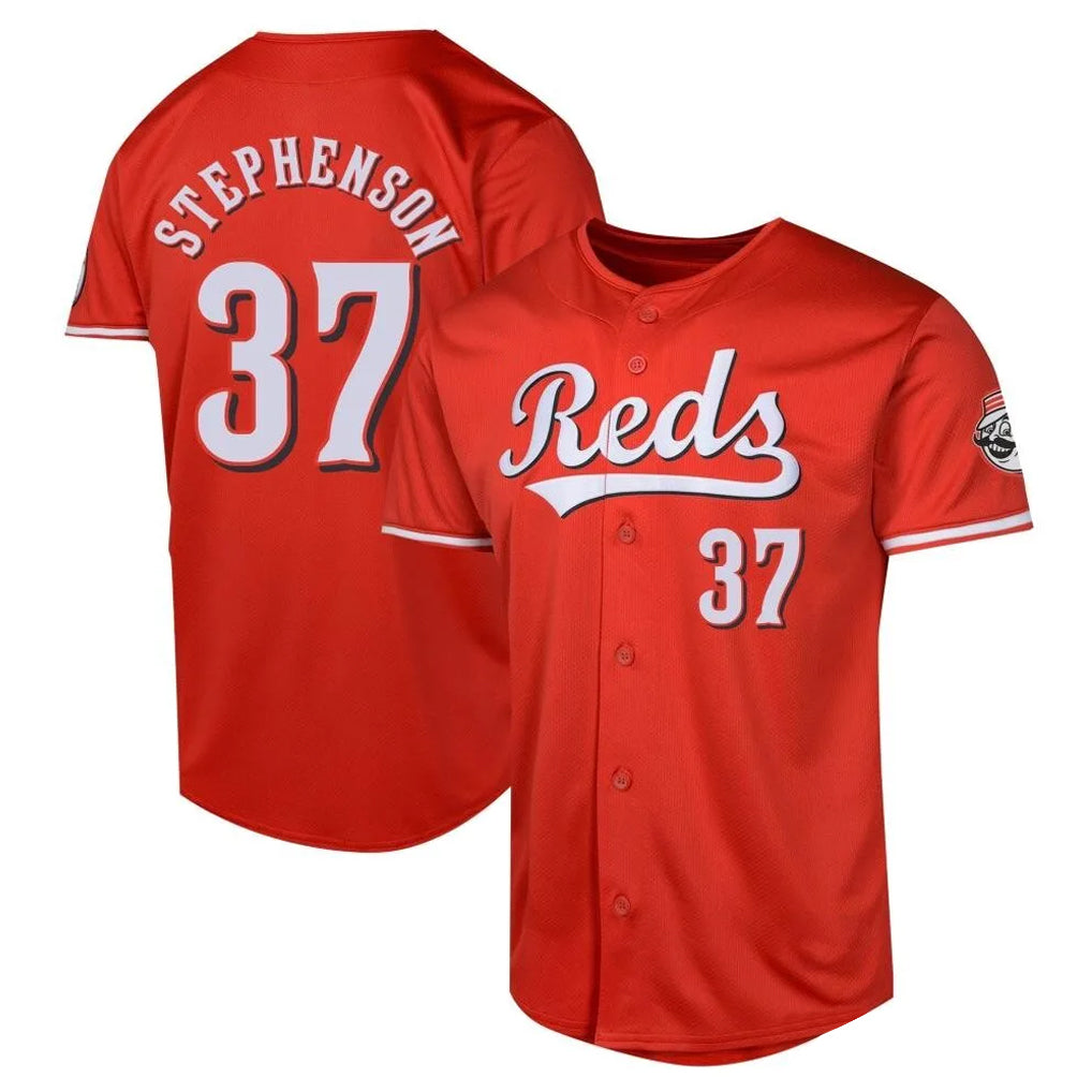 C.Reds #37 Tyler Stephenson Player Red 2026 City Connect Limited Home Gdoa Stitched Jerseys