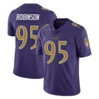 B.Ravens #95 Tavius Robinson Player Purple Color Rush Vapor Untouchable Limited Home Game Gdoa Stitched Jerseys