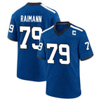 IN.Colts #79 Bernhard Raimann Player Royal Alternate Indiana Nights Home Game Gdoa Stitched Jerseys
