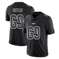 LV.Raiders #69 Adam Butler Player Black Limited Black Impact Home Game Gdoa Stitched Jerseys