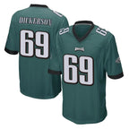 P.Eagles #69 Landon Dickerson Player Team Color Green Home Game Gdoa Stitched Jerseys