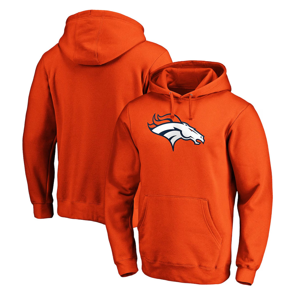 D.Broncos ## Broncos Blank Player Orange Pullover Hoodie Limited Gdoa Stitched Jerseys