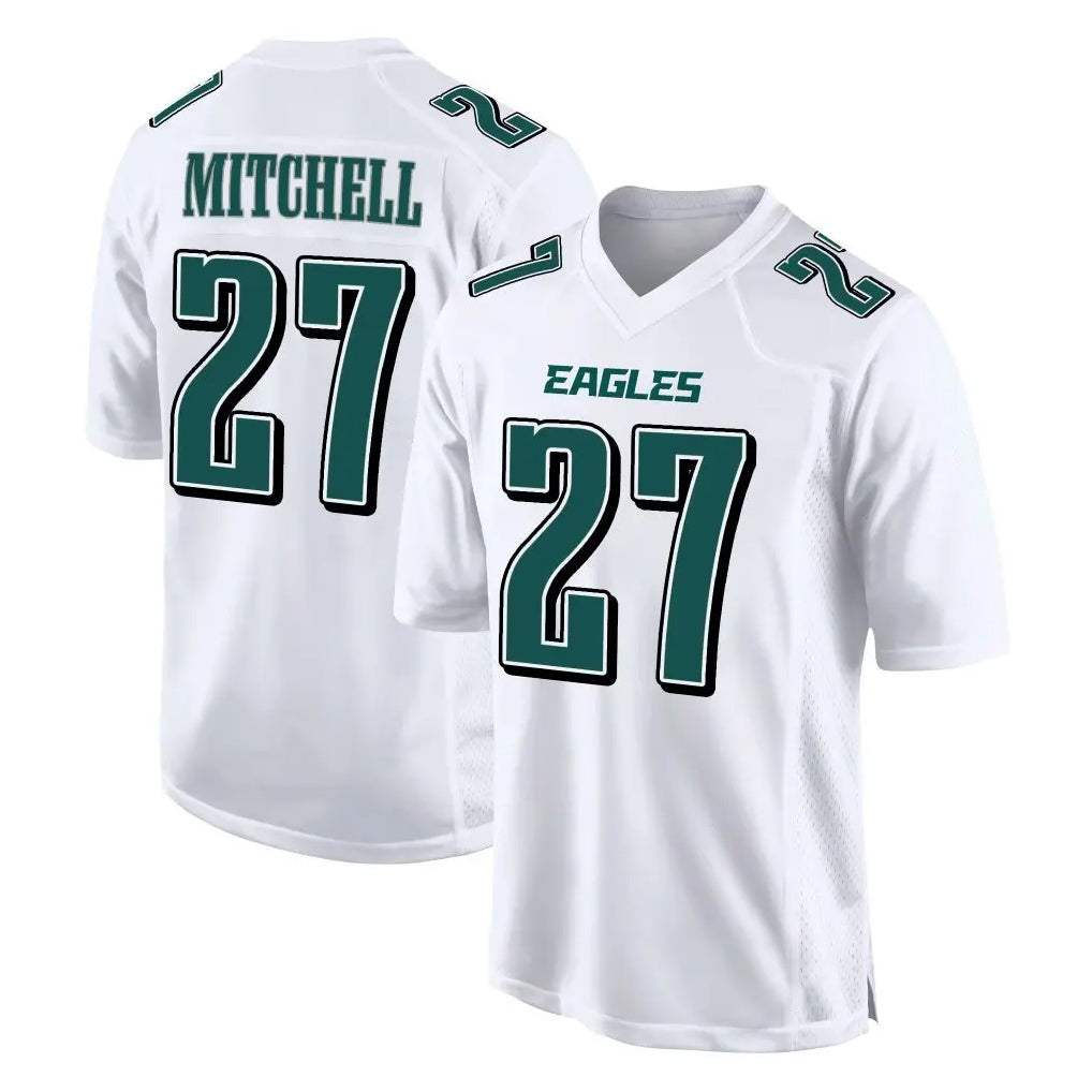 P.Eagles #27 Quinyon Mitchell Player White Tundra Fashion Home Game Gdoa Stitched Jerseys