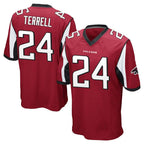 A.Falcons #24 A.J. Terrell Jr. Player Red Color Vapor Home Game Gdoa Stitched Jerseys