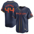 H.Astros #44 Yordan Alvarez Player Navy City Connect Limited Home Game Gdoa Stitched Jerseys