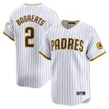 S.Diego Padres #2 Xander Bogaerts Player White Home Limited Fdoa Stitched Jerseys