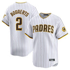 S.Diego Padres #2 Xander Bogaerts Player White Home Limited Fdoa Stitched Jerseys