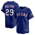 T.Rangers #29 Adrian Beltre Player Royal Home Limited Fdoa Stitched Jerseys