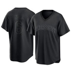 KC.Royals #6 Jonathan India Player Black Fashion Game Gdoa Stitched Jerseys
