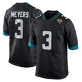 J.Jaguars #3 Jakobi Meyers Player Black Home Game Gdoa Stitched Jerseys