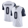 D.Cowboys #0 DeMarvion Overshown Player White-Navy Limited Color Rush Vapor Untouchable Home Game Gdoa Stitched Jerseys