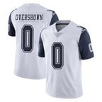 D.Cowboys #0 DeMarvion Overshown Player White-Navy Limited Color Rush Vapor Untouchable Home Game Gdoa Stitched Jerseys