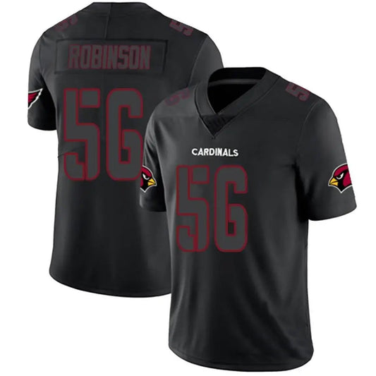 A.Cardinals #56 Darius Robinson Player Black Legend Limited Elite Football Jerseys