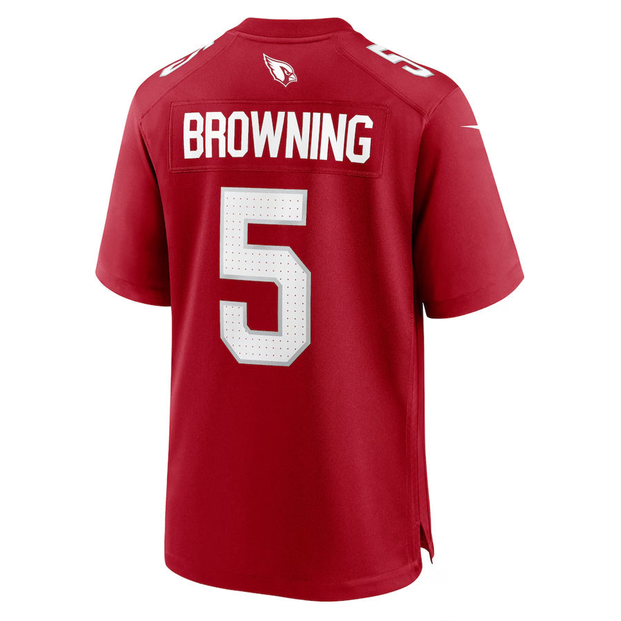 A.Cardinals #5 Baron Browning Player Cardinal Home Game Football Jerseys
