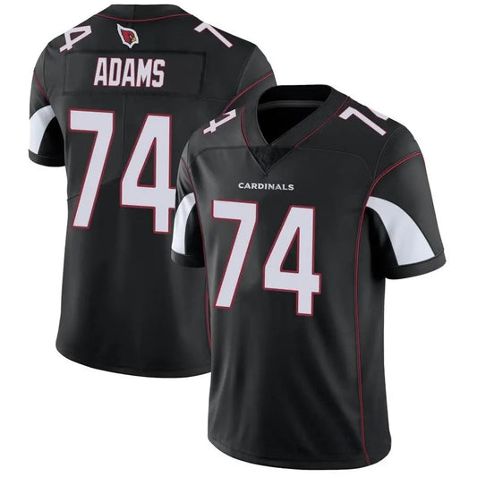 A.Cardinals #74 Isaiah Adams Player Black Vapor Limited Football Jerseys