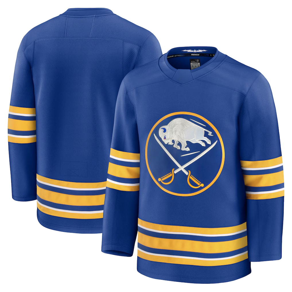 Gdoa B.Sabres Royal Home Premium Stitched Jerseys